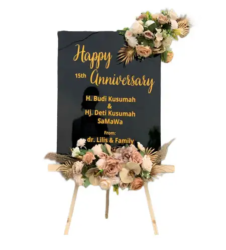 Papan Bunga Akrilik Karanggadung